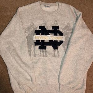 Extra Large Norte Dame crew neck